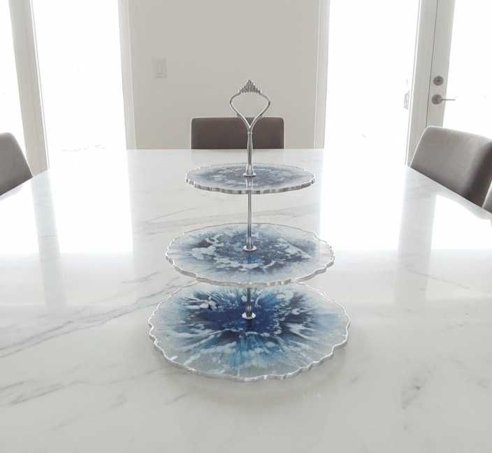 Patera Artystyczna „Srebrny Ocean”