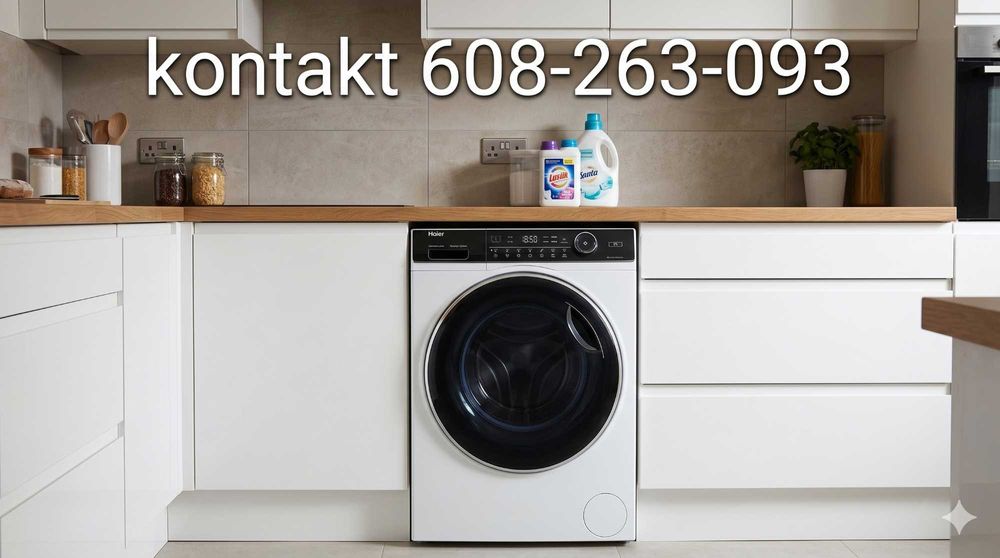 Pralka Haier HW90-B14979 9kg Direct Motion 1400 obr Steam gwarancja Łódź Łask Zgierz Ozorków Kutno Łęczyca Serwis Naprawa Chłodnictwo Klimatyzacja AGD