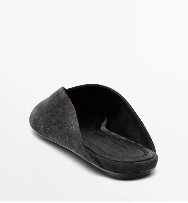Замшеві мюлі туфлі Massimo Dutti limited edition