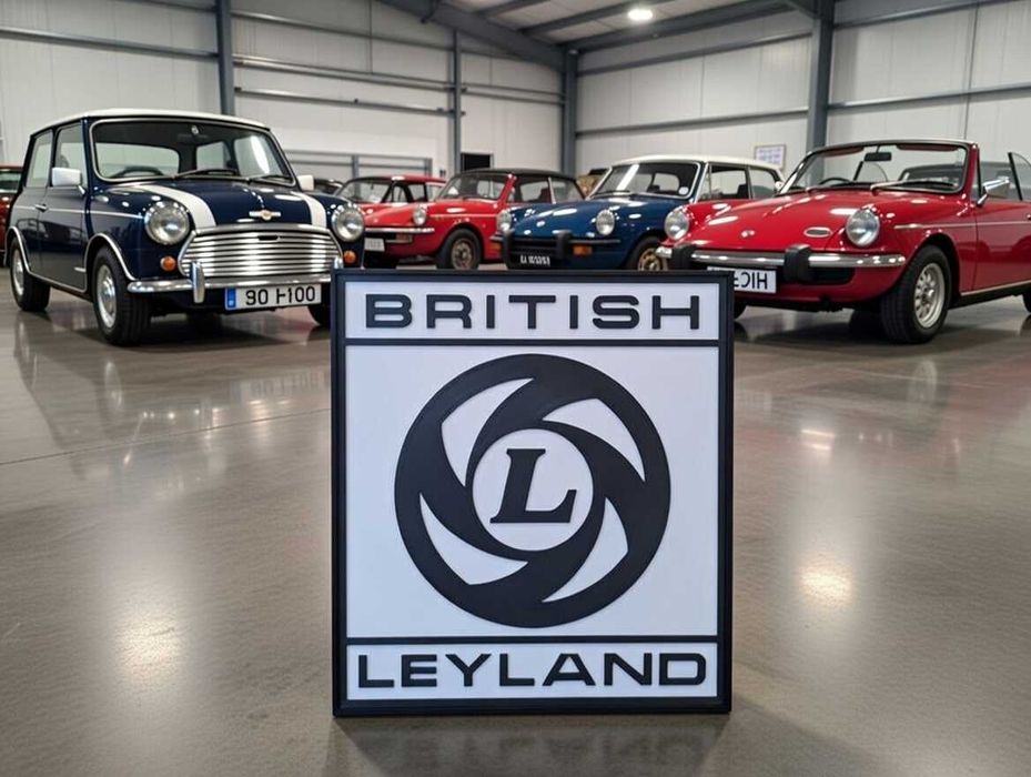 Lightbox Luminaria decorativa British Leyland