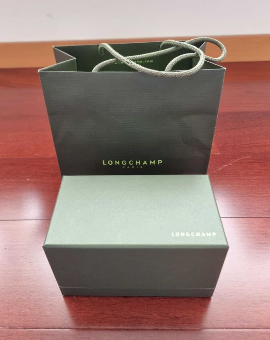 Conjunto de saco e caixa Longchamp