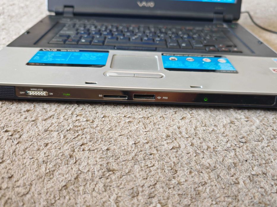 Sony Vaio VGN-BX297XP windows xp retro laptop