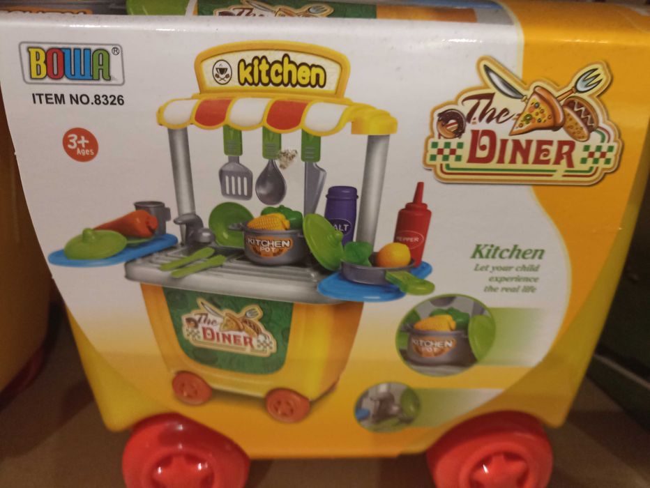 Mobilny grill zabawka