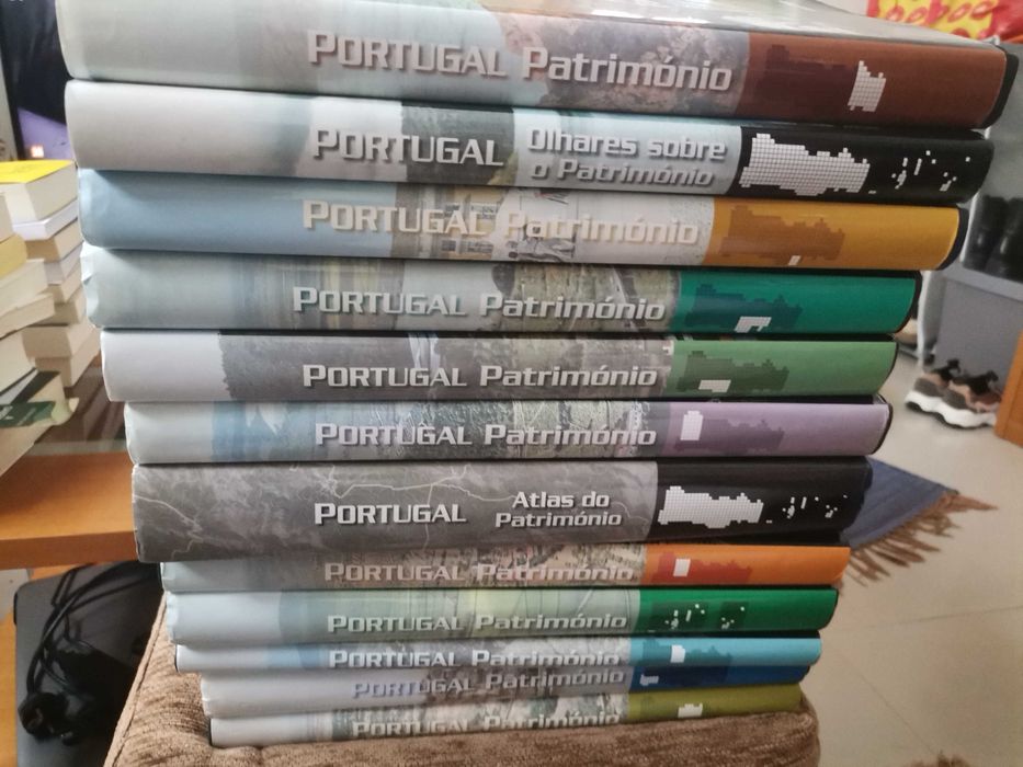 Coleção  Portugal Património 10 volumes