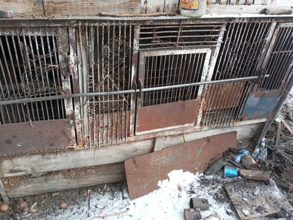 Продам металеві кролятники