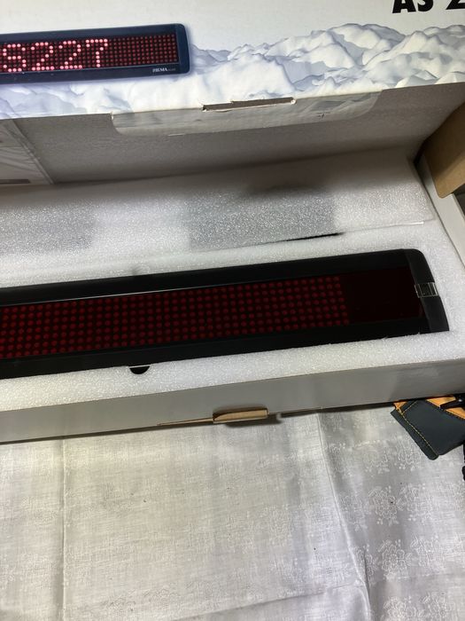 Panel ledowy neon reklama Sigma As 227 NOWY wyświetlacz