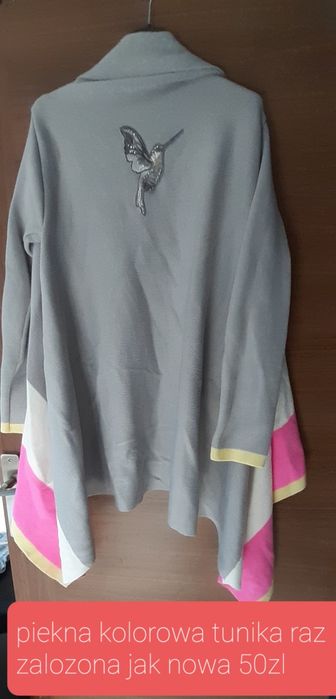 Sweter- tunika damska