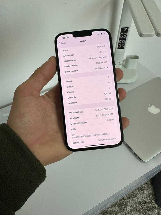 Iphone 13 pro max 128 gb, ідеальний стан, айфон 13 про макс 128