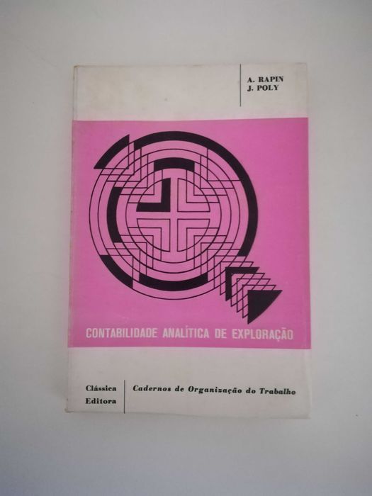 livro - Contabilidade analítica de exploração.