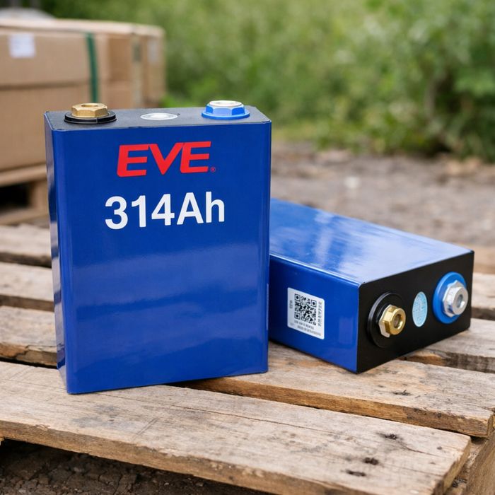 Ячейки EVE 314Ah LiFePO4 3.2V | Комірки АКБ