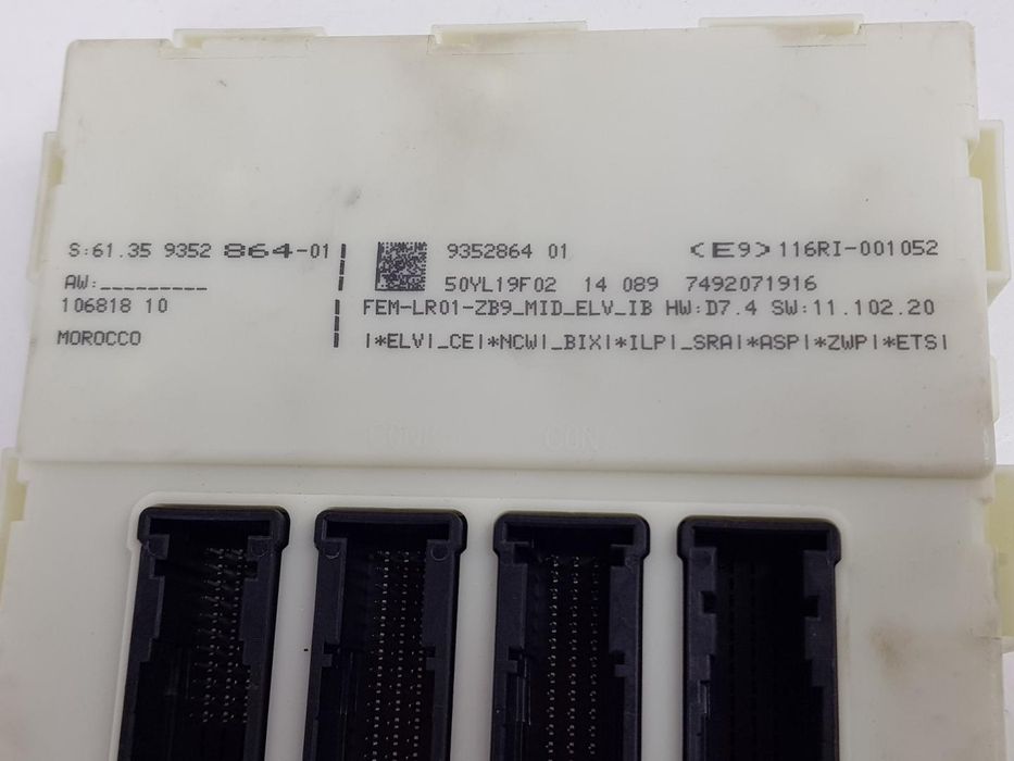 Caixa De Reles Fusíveis Bmw Serie 3 Berlina F30