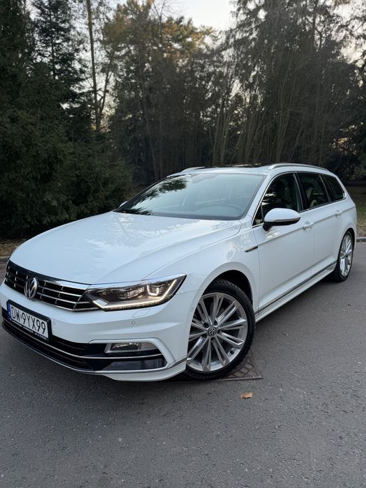Volkswagen Passat Passat B8 pełny pakiet R-LINE, max wyposażenie, stan perfekcyjny