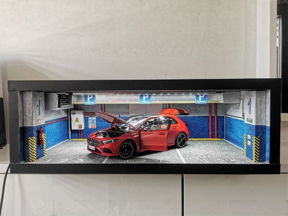 Dioramy 1:18 Diorama wykonam makieta autoart kyosho norev solido otto