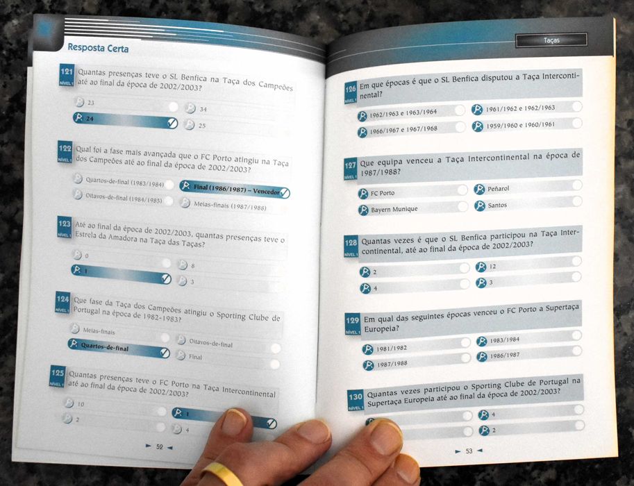 Resposta Certa - Futebol