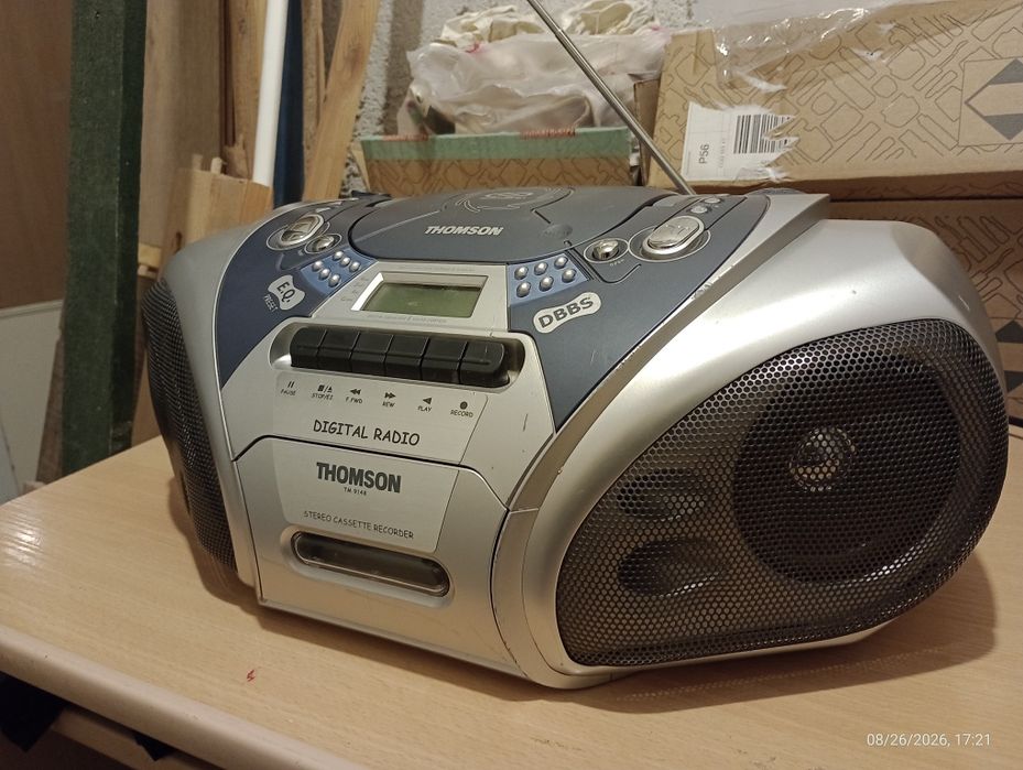Radiomagnetofon CD Thomson TM9148 perfekcyjny stan tanio.