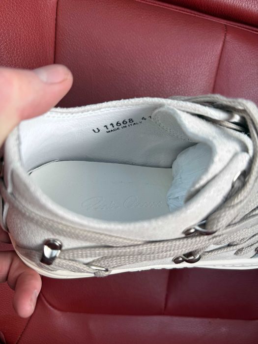 (ОПЛАТА ПІСЛЯ ОГЛЯДУ)Rick Owens x Hollywood Megalace Beige Рік Овенс