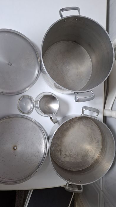 Panela, Tacho e Cafeteira Ferro Fundido