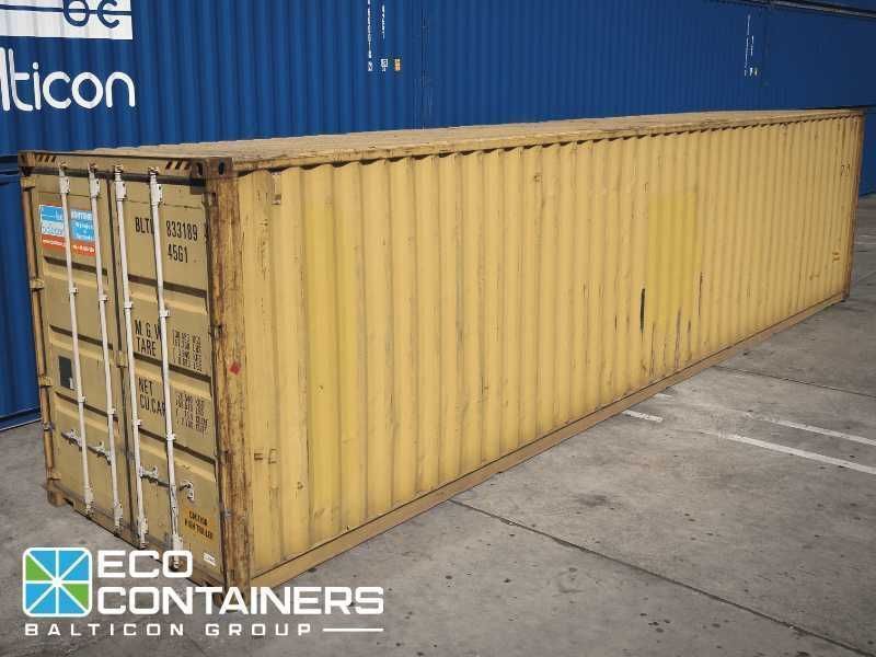 Kontener morski 40’HC używany magazyn 12m / KK