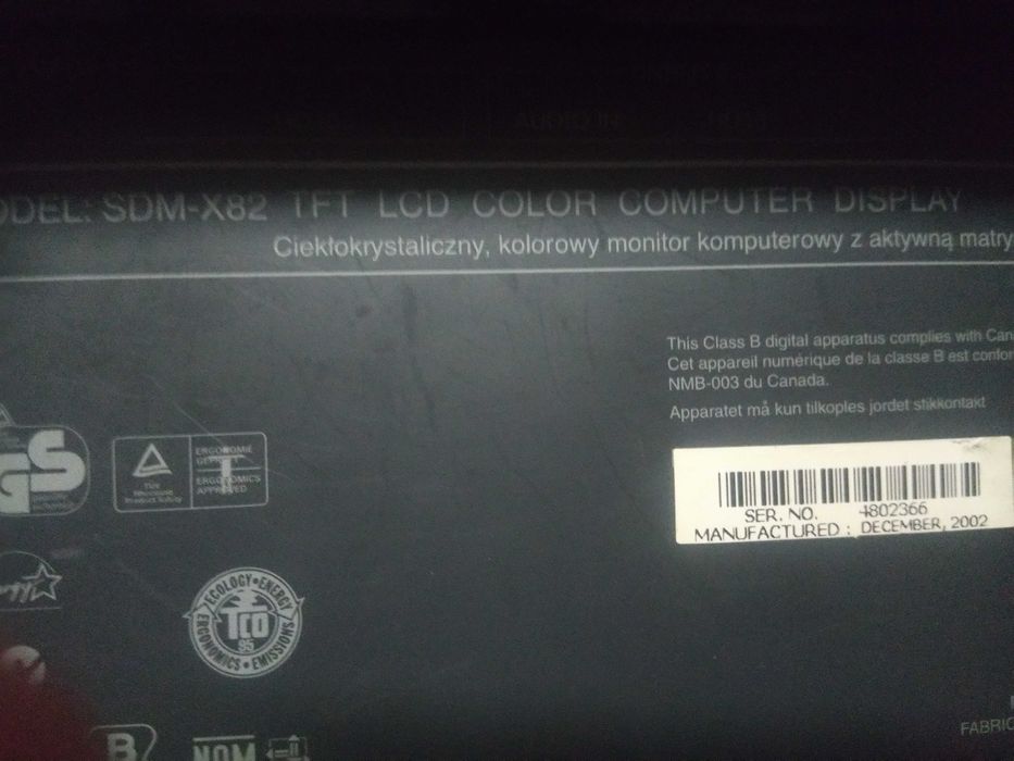 Monitor SONY LCD