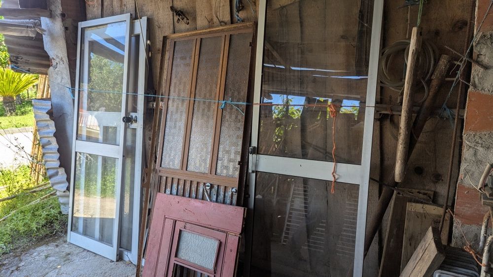 Portas alumínio e ferro