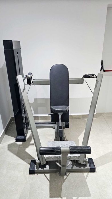 Conjunto 3 Máquinas de Musculação – Banco + Abdominais + Peitoral