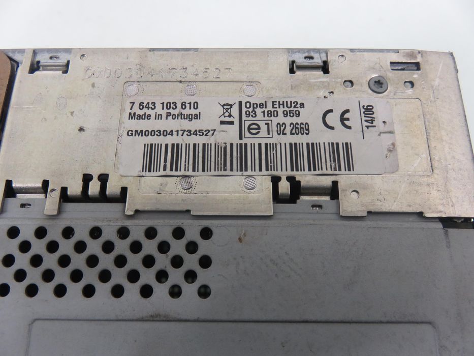 Radio Cd30 Opel Astra III H