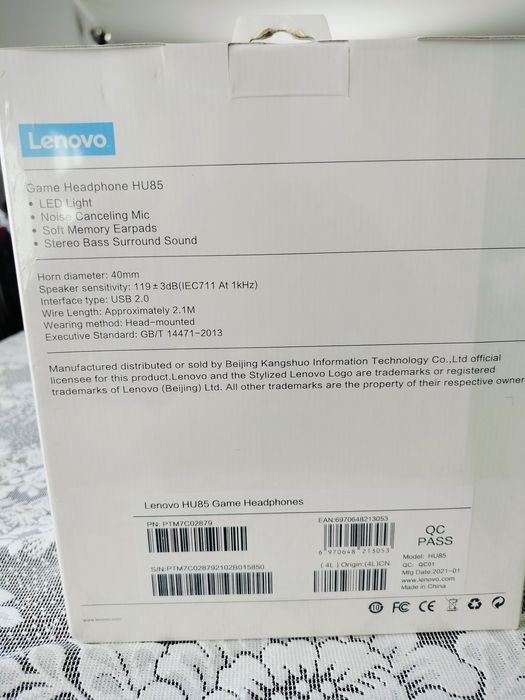 Nowe słuchawki Lenovo