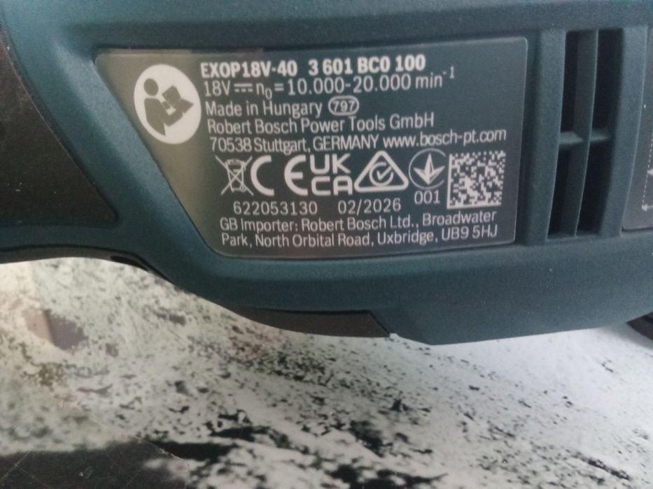 Bosch ekspert exop 18 v - 40 narzędzie wielofunkcyjne nowe oryginał