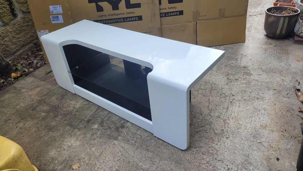 Móvel TV consola Branco Lacado