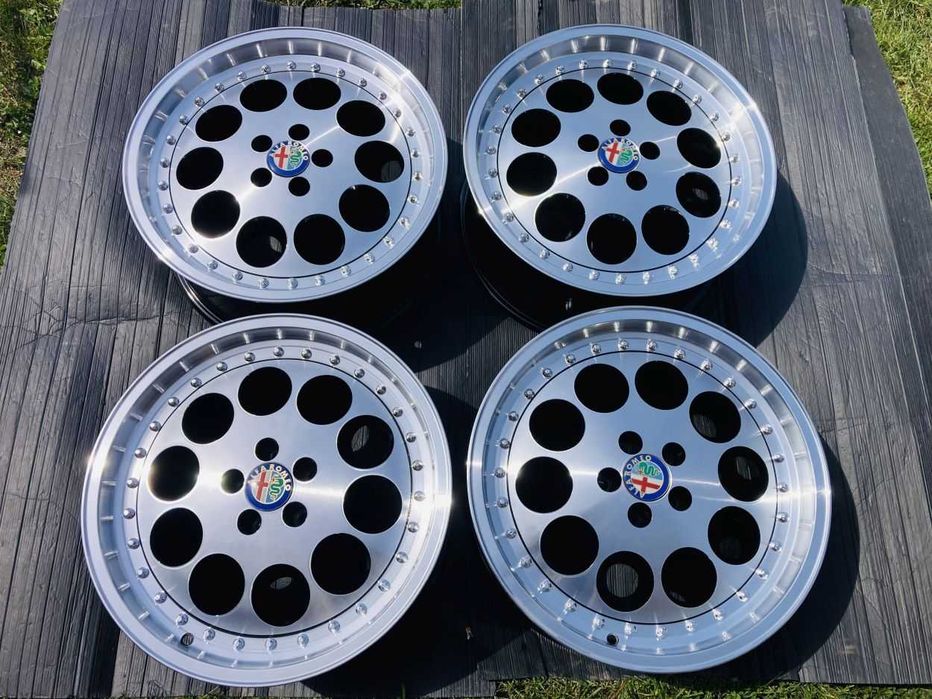 Felgi ZENDER MILANO 5x98 R17 7,5J x 17" ET25 Alfa Romeo Spider GTV 75 SZ Rare !