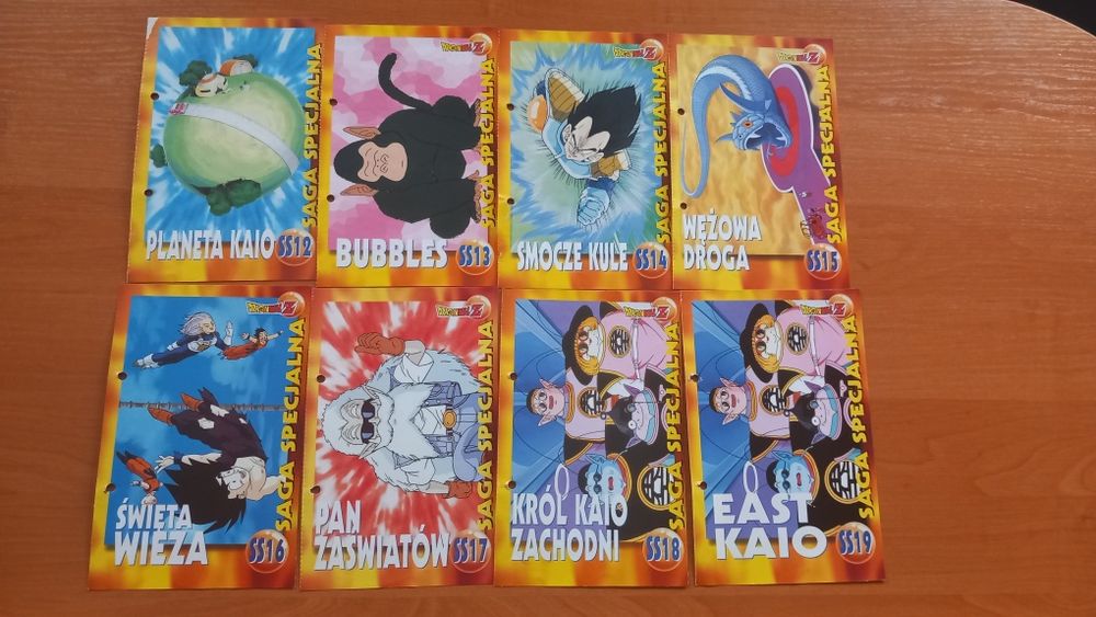 123 Karteczki po polsku szachy Dragon Ball Z plus segregator