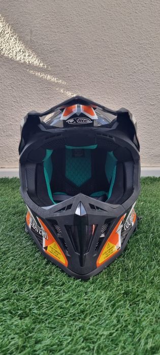 Capacete Nolan Touratech X-lite Aventuro em Carbono
