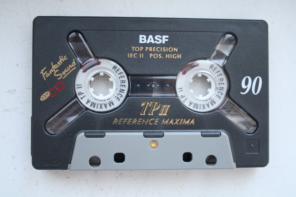 Аудиокассета BASF Reference Maxima TPII 100 Type II
