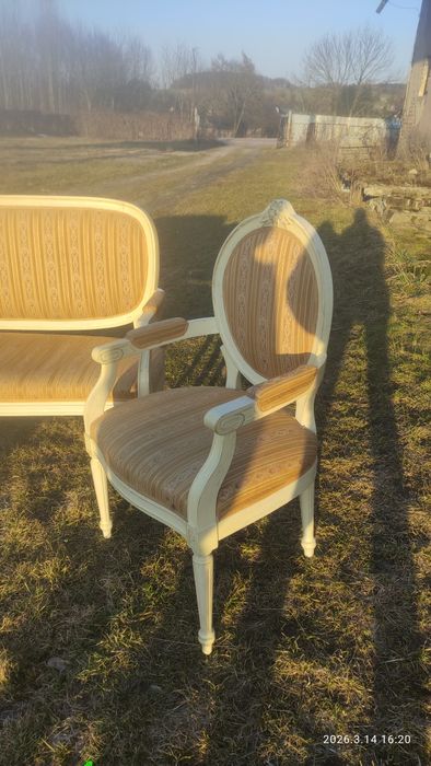 Komplet sofa plus dwa fotele