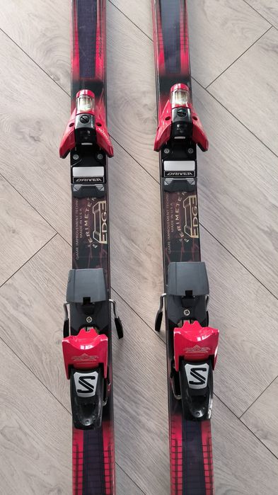 Narty Olin DXS z wiazaniami Salomon