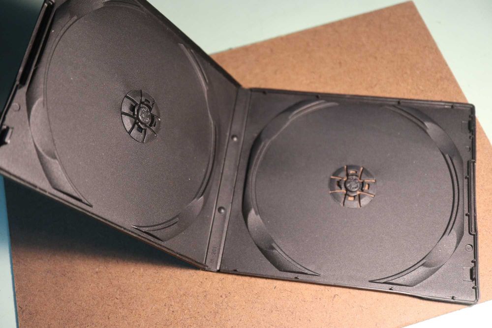 Caixas de Cd's para 1 cd/dvd ou 2 cd's/dvd's