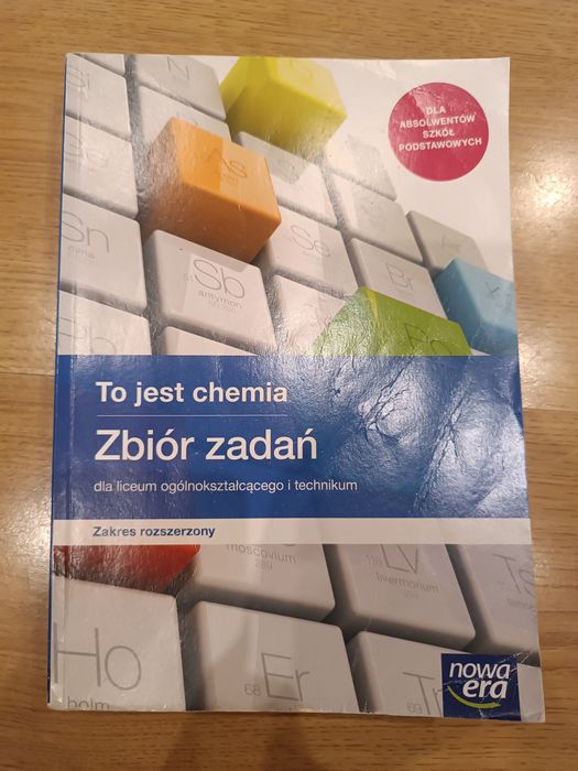 Zbiór zadań - To jest chemia zakres rozszerzony