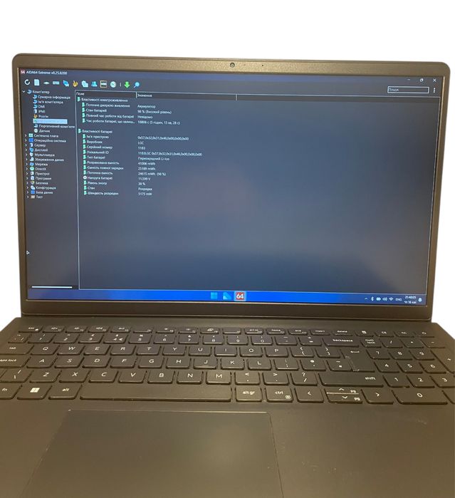 Ноутбук Dell Vostro 15 3515 Ryzen 5 3450U 8GB DDR4 256GB NVMe SSD Windows 11 Pro