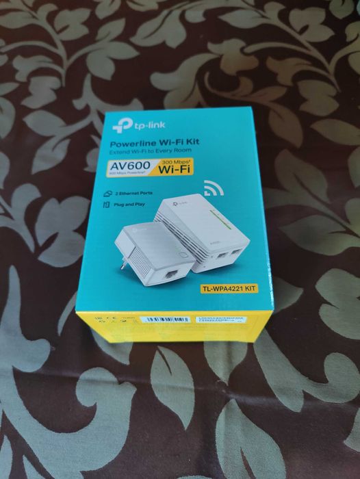 TP-Link Powerline AV600 (opções: Kit Base de 2 até 4 emissores Wi-Fi)64283889250946120