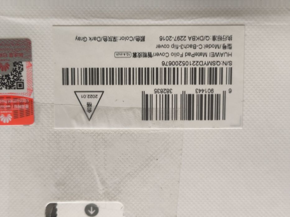 Capa original tablet Huawei Matepad 10,4 polegadas