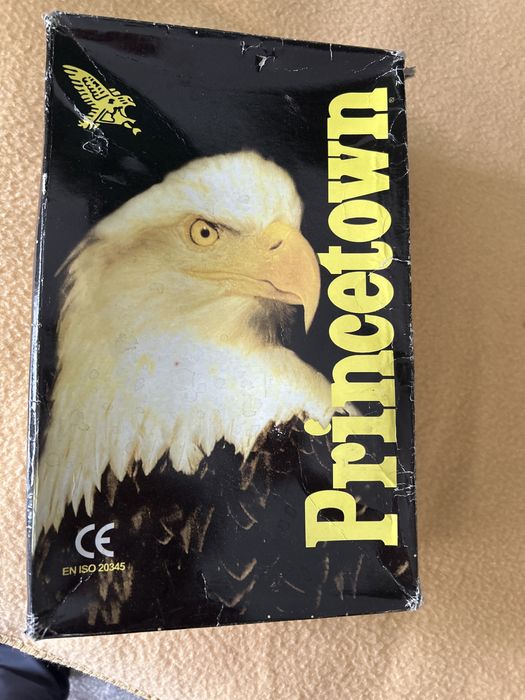 Botas de seguranca em pele com proteção aço