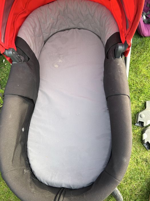 Wózek Stokke 2w1 gondola spacerówka adaptery do fotelika