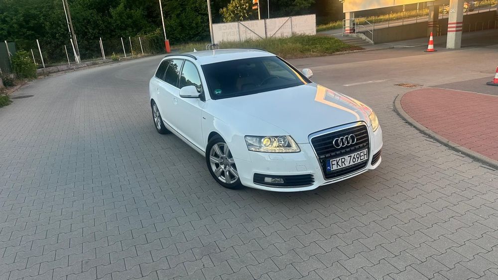Audi A6 Avant Na sprzedaż biała perełka.