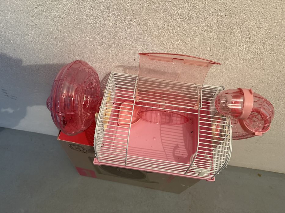 Gaiola para hamster  com acessorios