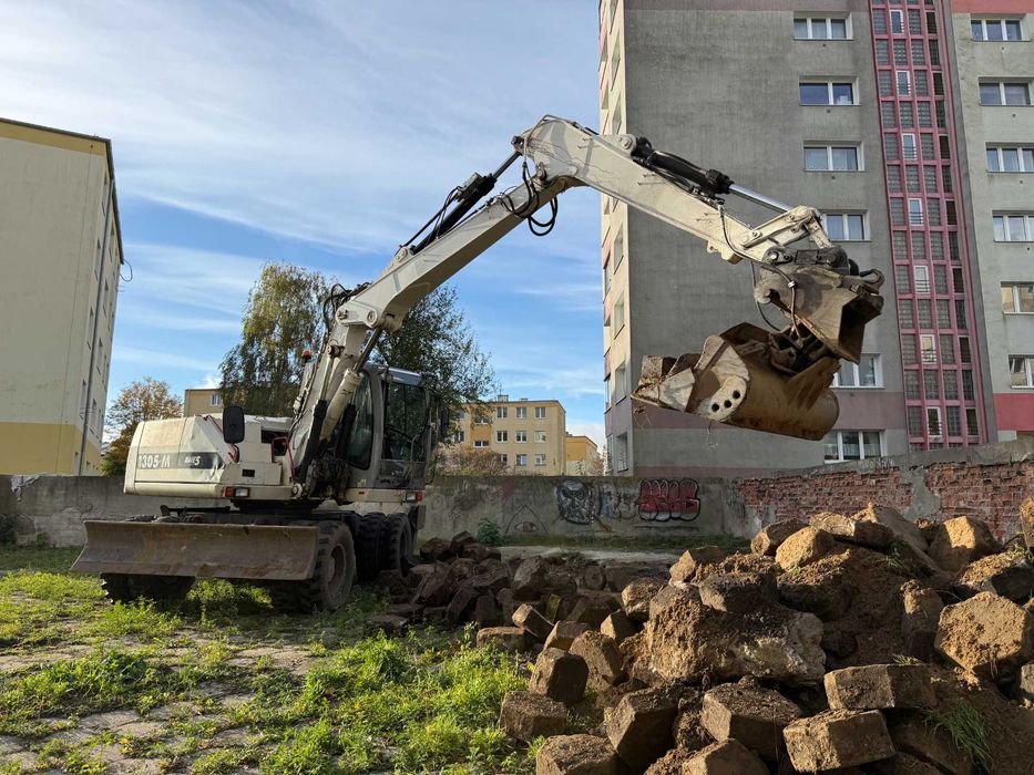 Wyburzenia budynków i ścian, Kucie tynków i kafli, demontaż i wywóz