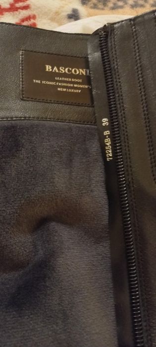 Сапожки Basconi нат.кожа 39йр