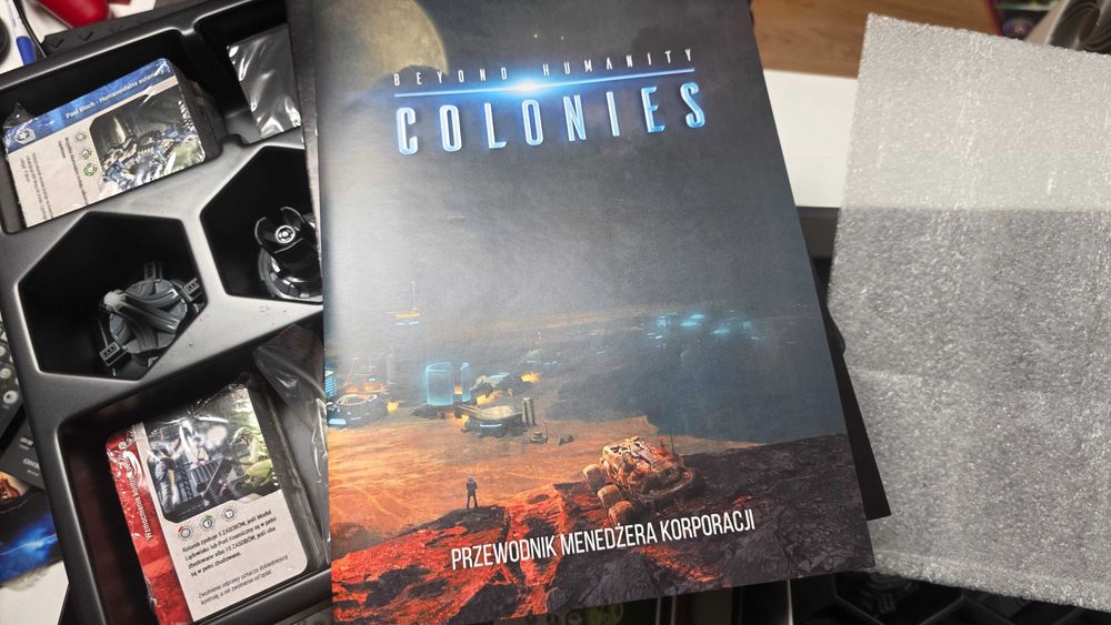 Beyond humanity colonies PL gra planszowa
