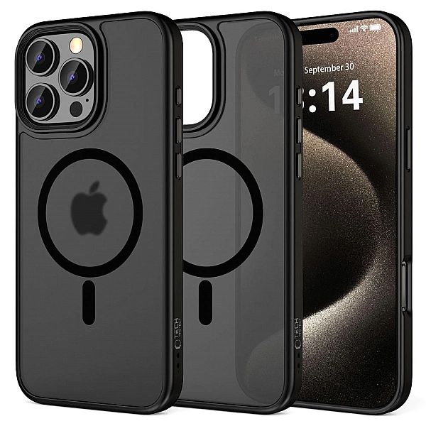 Tech-Protect Magmat Magsafe Iphone 16 Pro Max Matte Black