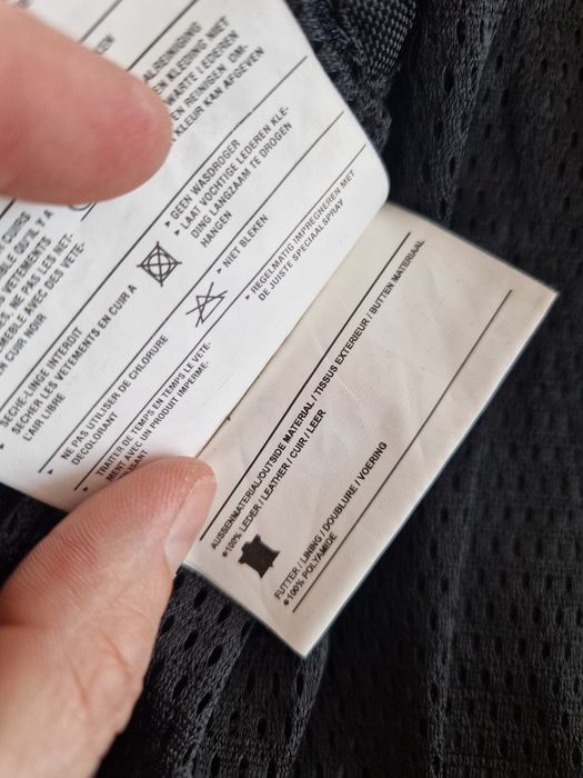 Kurtka skórzana na motor