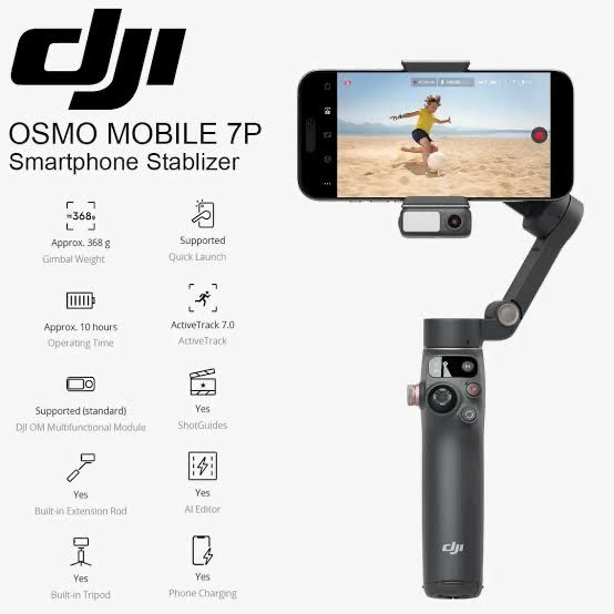 Estabilizador Dji Osmo 7P